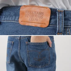 FREEMANS SPORTING CLUB Jeans^/ Francis Boots Cut Jeans Center Crease denim