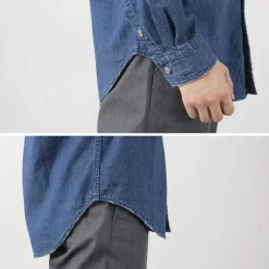 FREEMANS SPORTING CLUB Shirts^/ Great Jones Denim Shirt blue