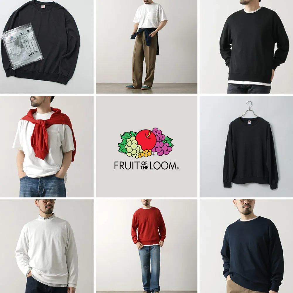 FRUIT OF THE LOOM T-Shirts^/ Knit-like Sweater
