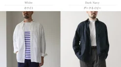 FUJITO Shirts^/ Army Shirt Cotton Broad