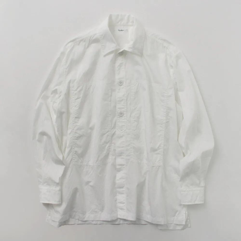 FUJITO Shirts^/ Army Shirt Cotton Broad