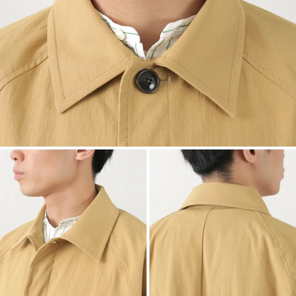 FUJITO Coats^/ Balmacaan Coat Wall Twisted Ox
