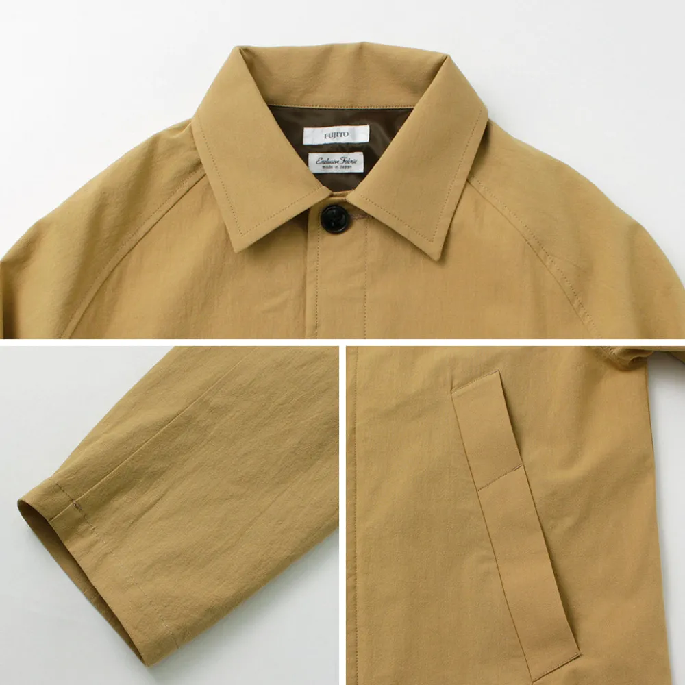 FUJITO Coats^/ Balmacaan Coat Wall Twisted Ox