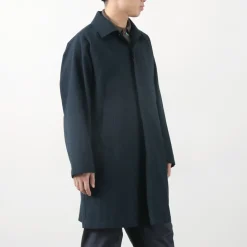 FUJITO Coats^/ Balmacaan Coat Wall Twisted Ox