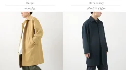 FUJITO Coats^/ Balmacaan Coat Wall Twisted Ox