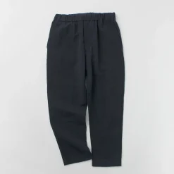 FUJITO Trousers^/ Cotton Linen Seersucker Easy Pants navy