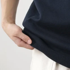 FUJITO Knits^/ Crew Neck Knit T-Shirt