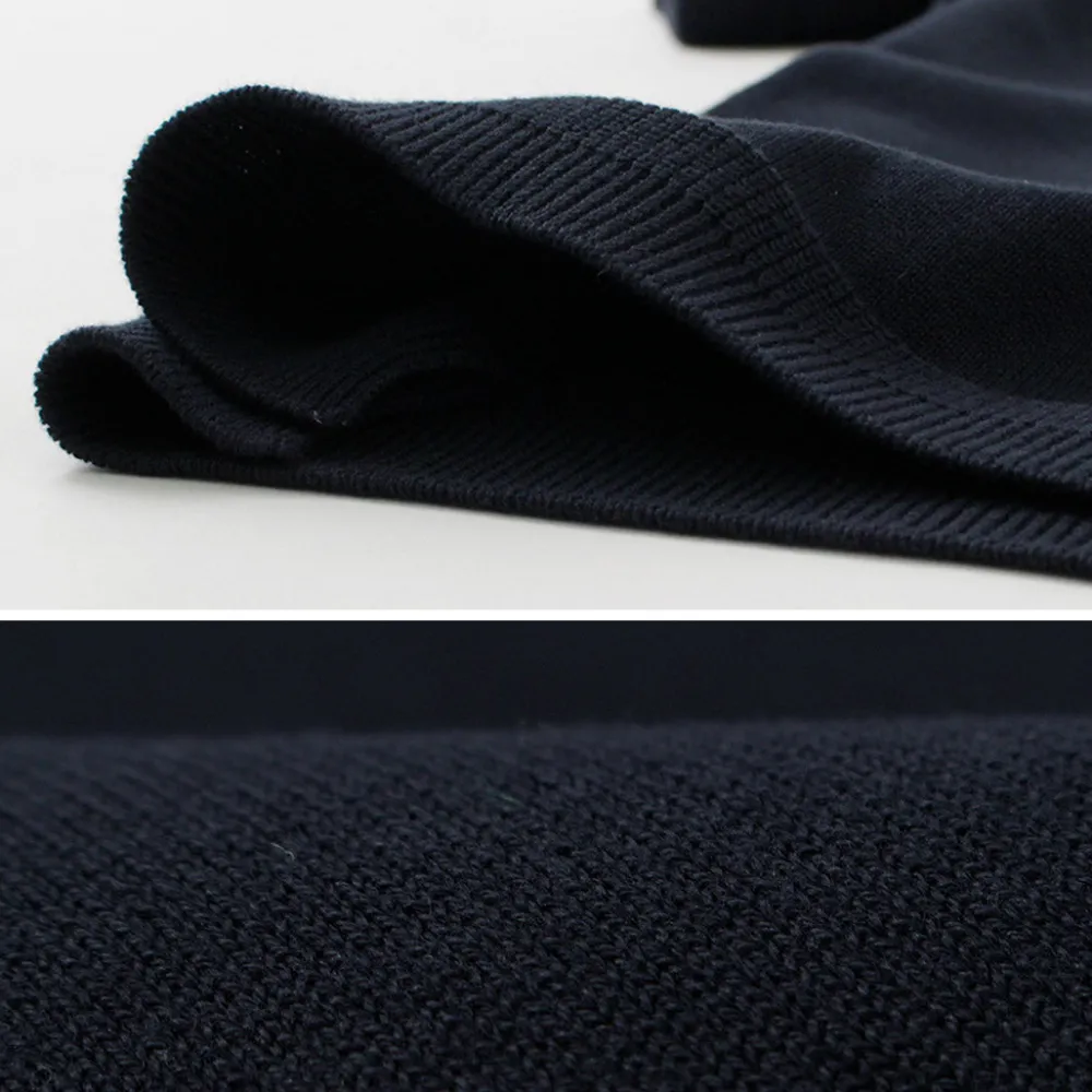 FUJITO Knits^/ Crew Neck Knit T-Shirt
