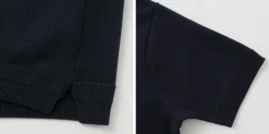 FUJITO Knits^/ Crew Neck Knit T-Shirt