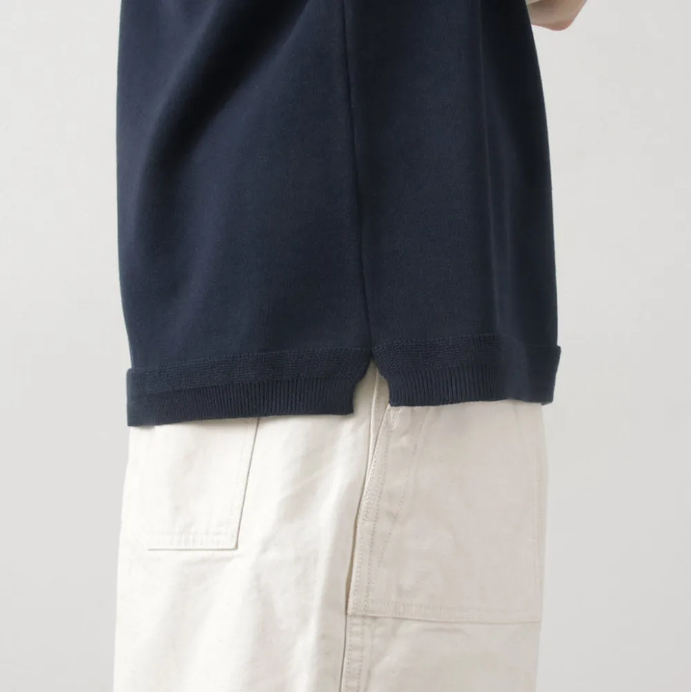FUJITO Knits^/ Crew Neck Knit T-Shirt