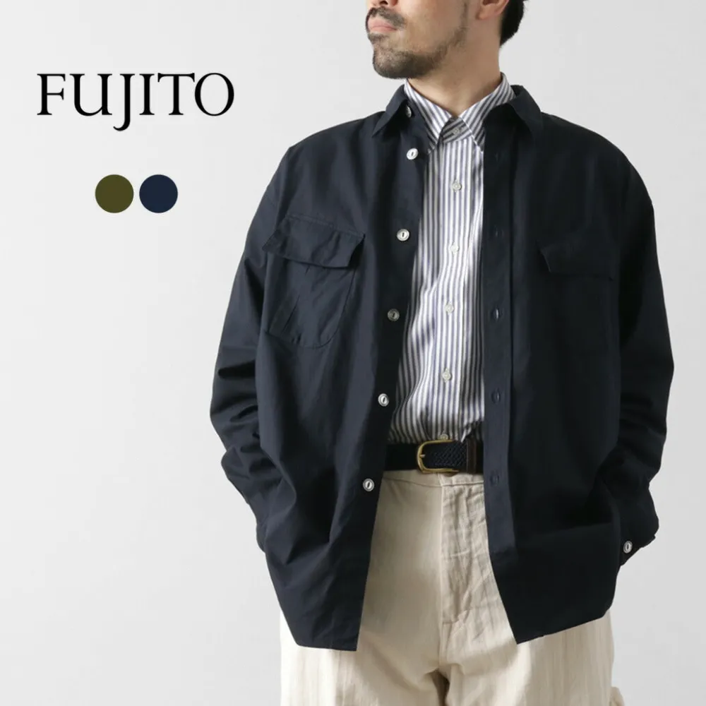 FUJITO Shirts^/ Fatigue Shirt Ripstop