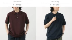 FUJITO T-Shirts^/ Knit Polo Easy Solid Collar