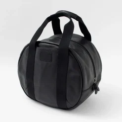 FUJITO Tote Bags^/ Leather Helmet Bag black