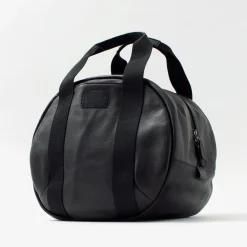 FUJITO Tote Bags^/ Leather Helmet Bag black