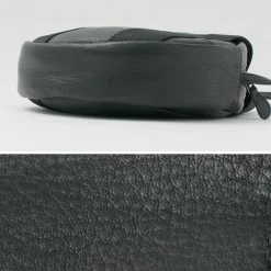 FUJITO Tote Bags|Shoulder Bags^/ Leather Helmet Pouch black