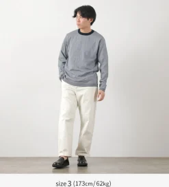 FUJITO Knits^/ Long Sleeve Knit T-Shirt