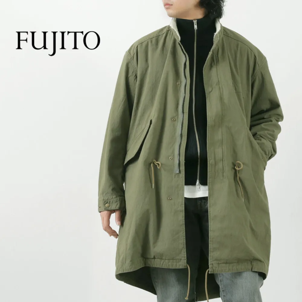 FUJITO Coats^/ Mods Coat olive