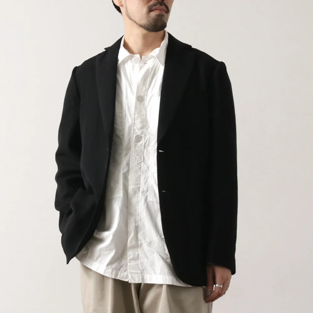 FUJITO Jackets^/ Naun 2B jacket Wool serge
