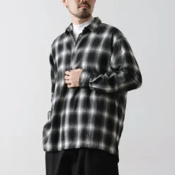 FUJITO Shirts^/ Ring Shirt Ombre Check