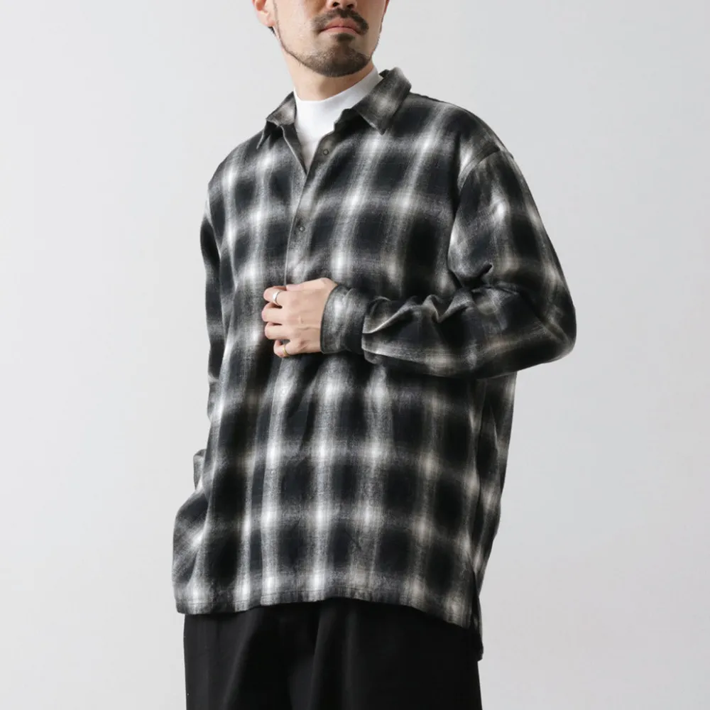 FUJITO Shirts^/ Ring Shirt Ombre Check