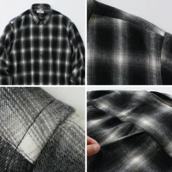 FUJITO Shirts^/ Ring Shirt Ombre Check