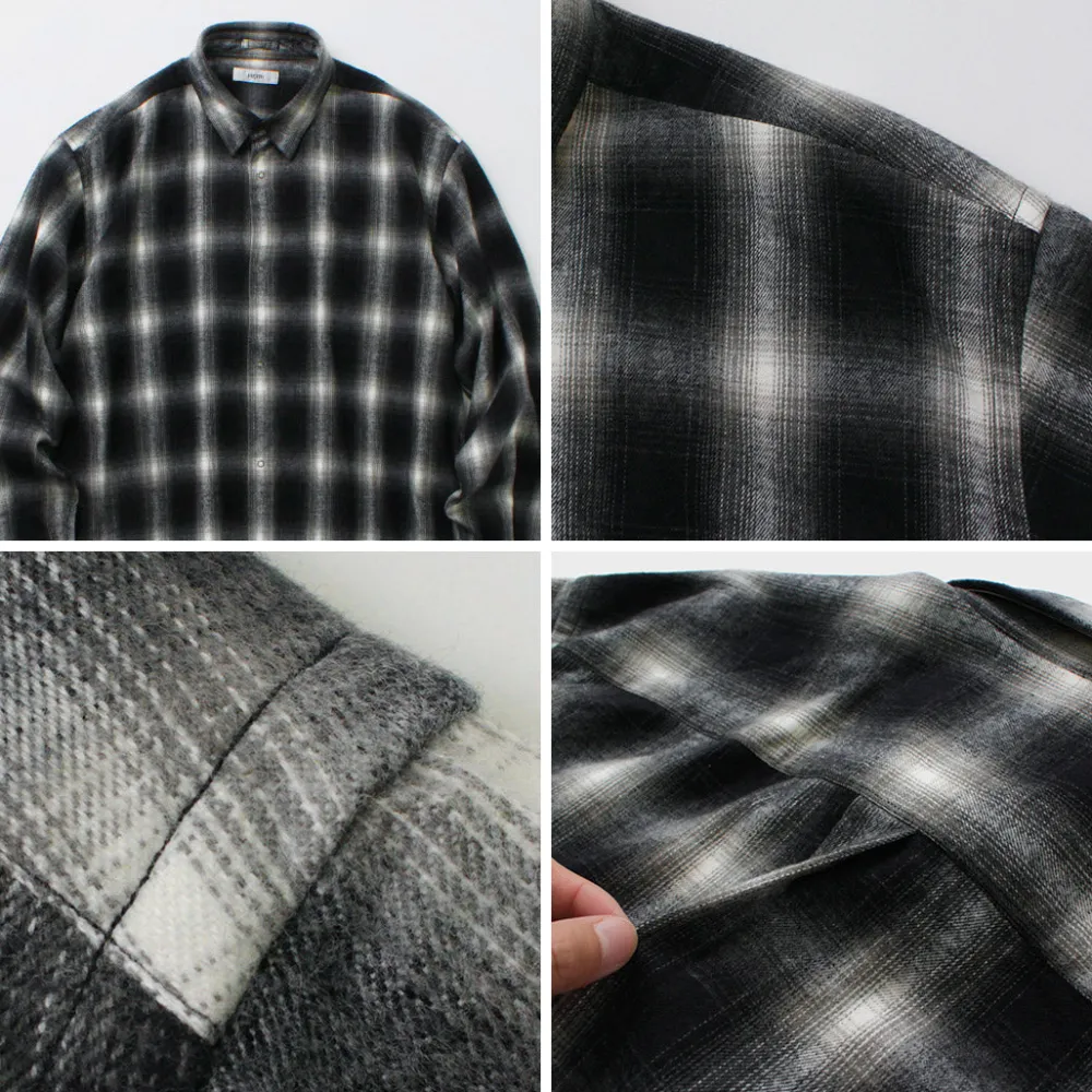 FUJITO Shirts^/ Ring Shirt Ombre Check