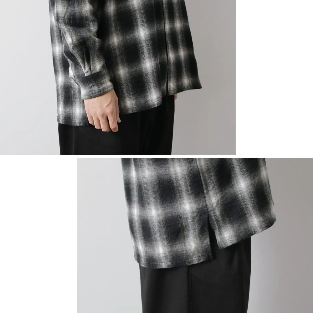 FUJITO Shirts^/ Ring Shirt Ombre Check