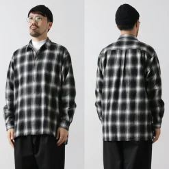 FUJITO Shirts^/ Ring Shirt Ombre Check