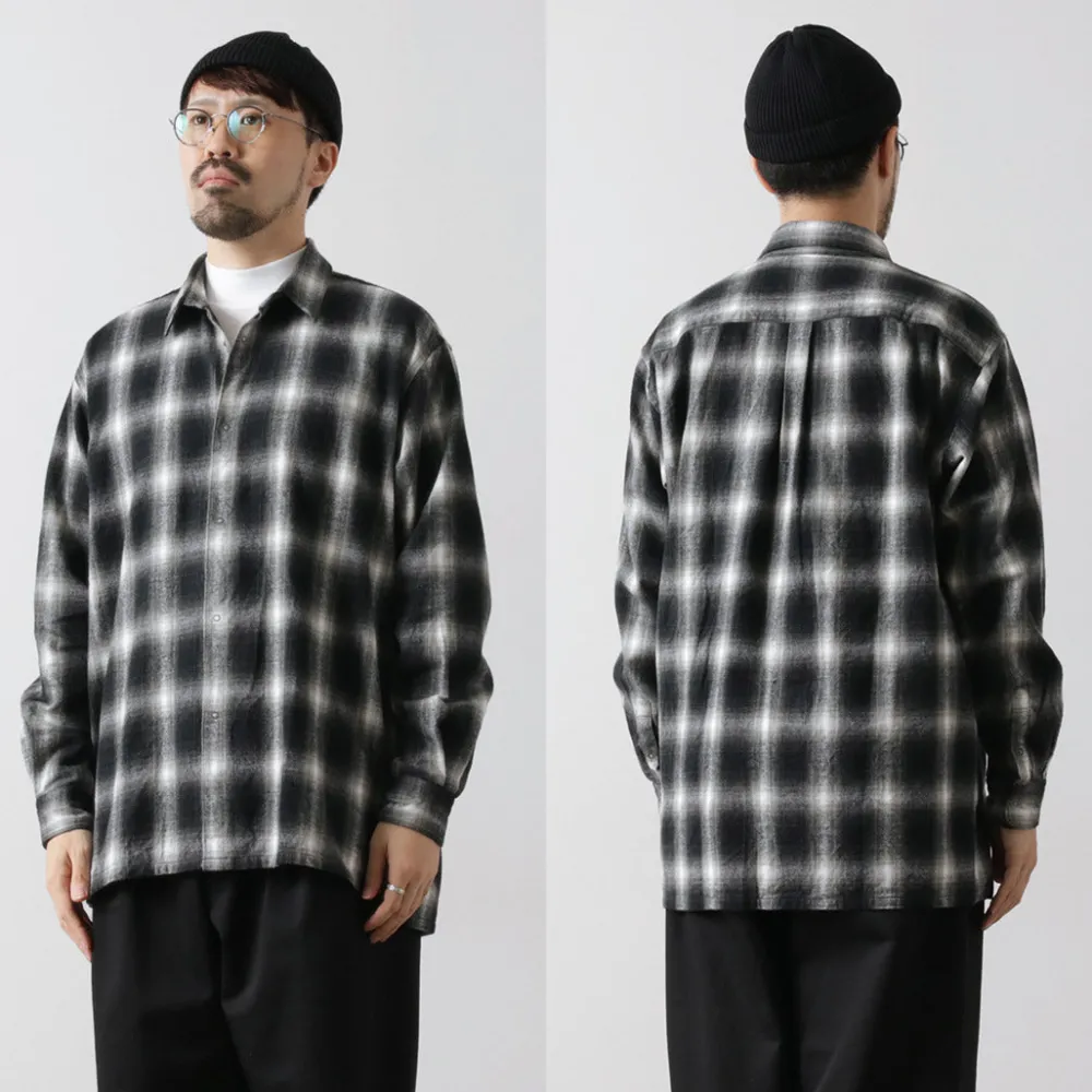 FUJITO Shirts^/ Ring Shirt Ombre Check