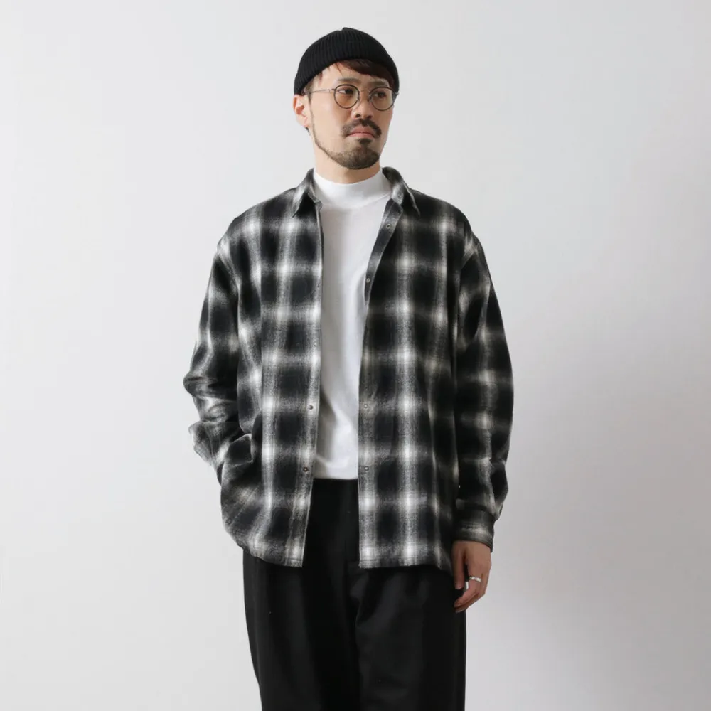 FUJITO Shirts^/ Ring Shirt Ombre Check
