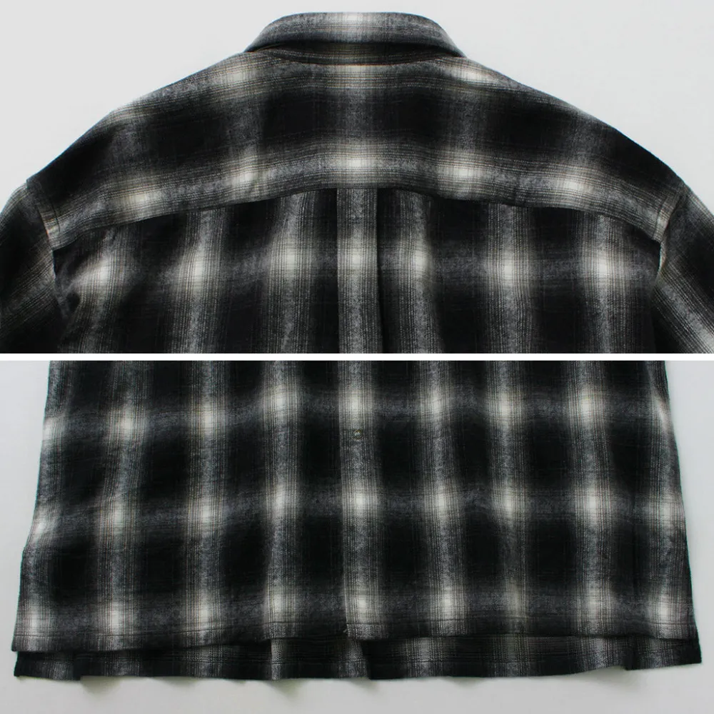 FUJITO Shirts^/ Ring Shirt Ombre Check