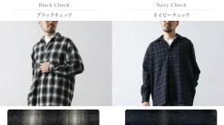 FUJITO Shirts^/ Ring Shirt Ombre Check