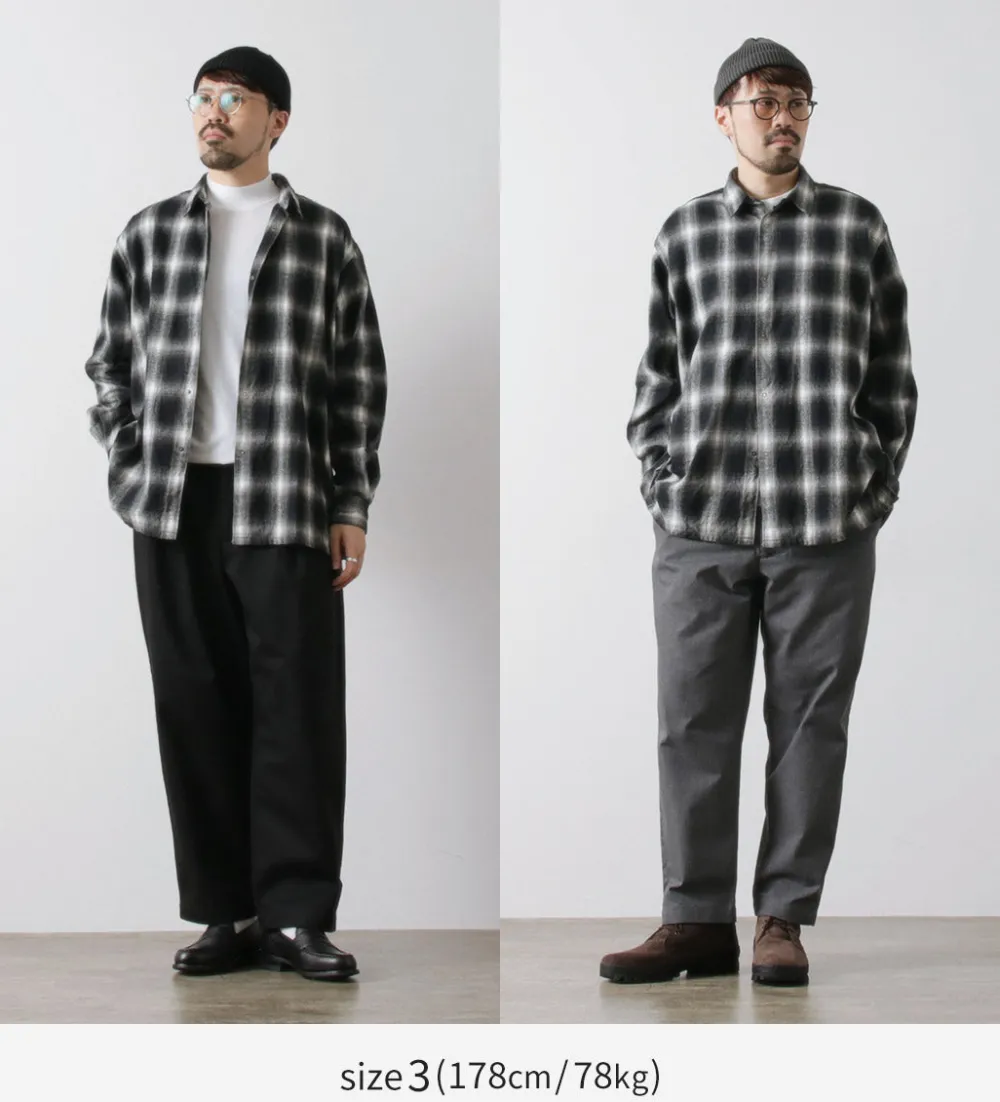 FUJITO Shirts^/ Ring Shirt Ombre Check