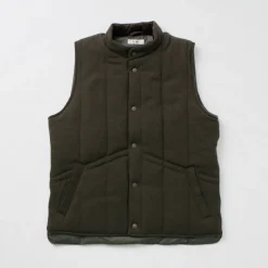 FUJITO Vests^/ Ski vest Wool serge