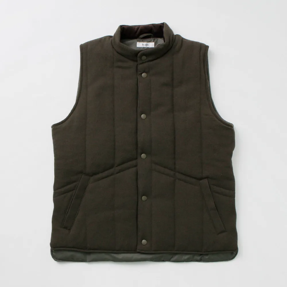 FUJITO Vests^/ Ski vest Wool serge