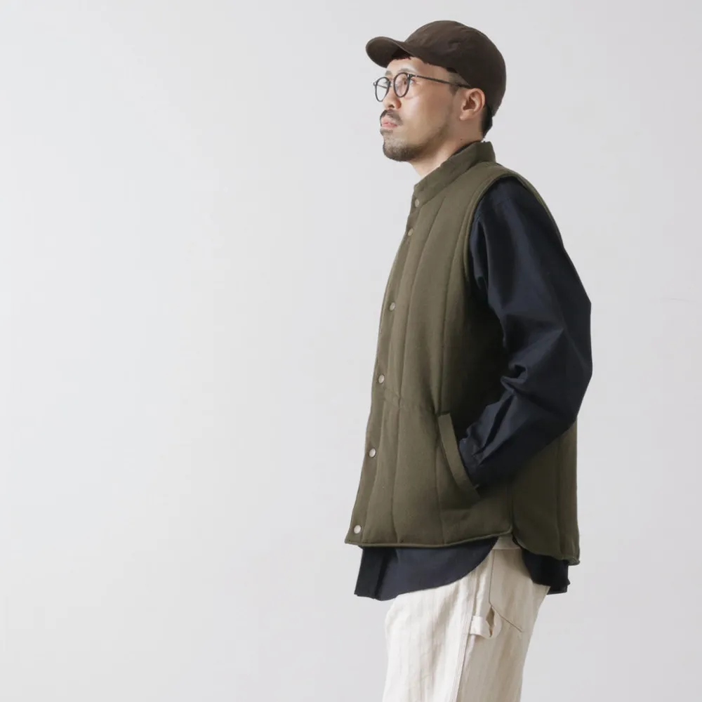 FUJITO Vests^/ Ski vest Wool serge