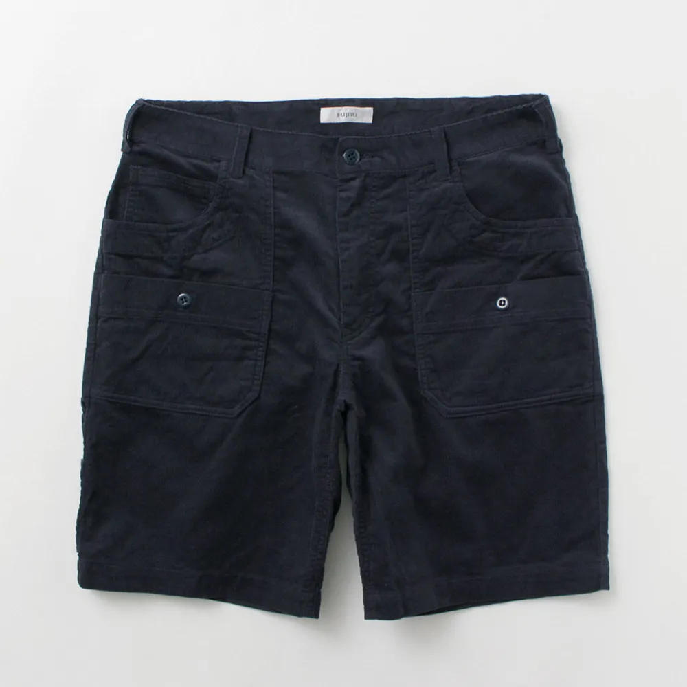 FUJITO Shorts^/ Summer corduroy Explorer Shorts