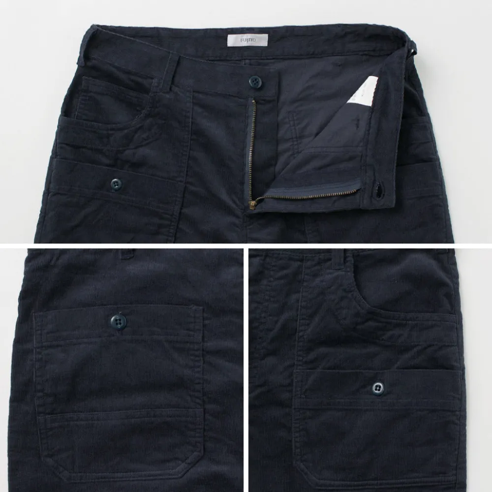 FUJITO Shorts^/ Summer corduroy Explorer Shorts