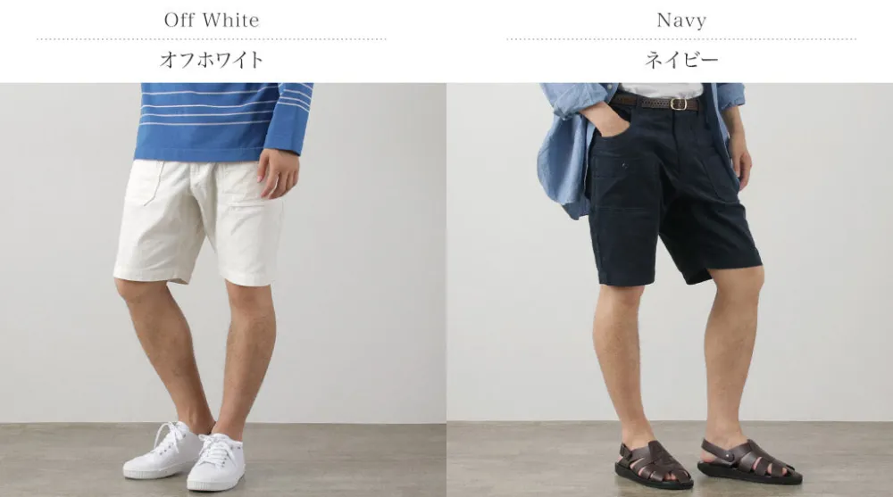 FUJITO Shorts^/ Summer corduroy Explorer Shorts