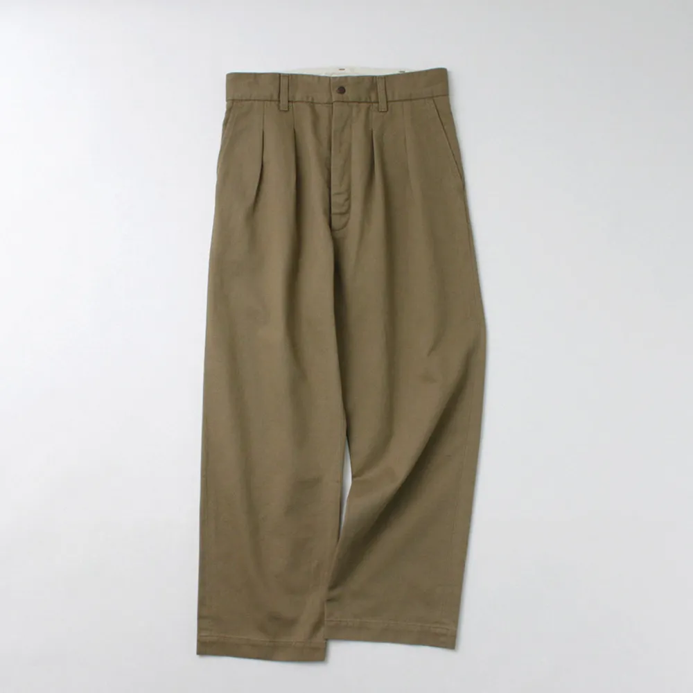 FUJITO Work Pants & Chinos^/ 2-Tuck Trousers Chino