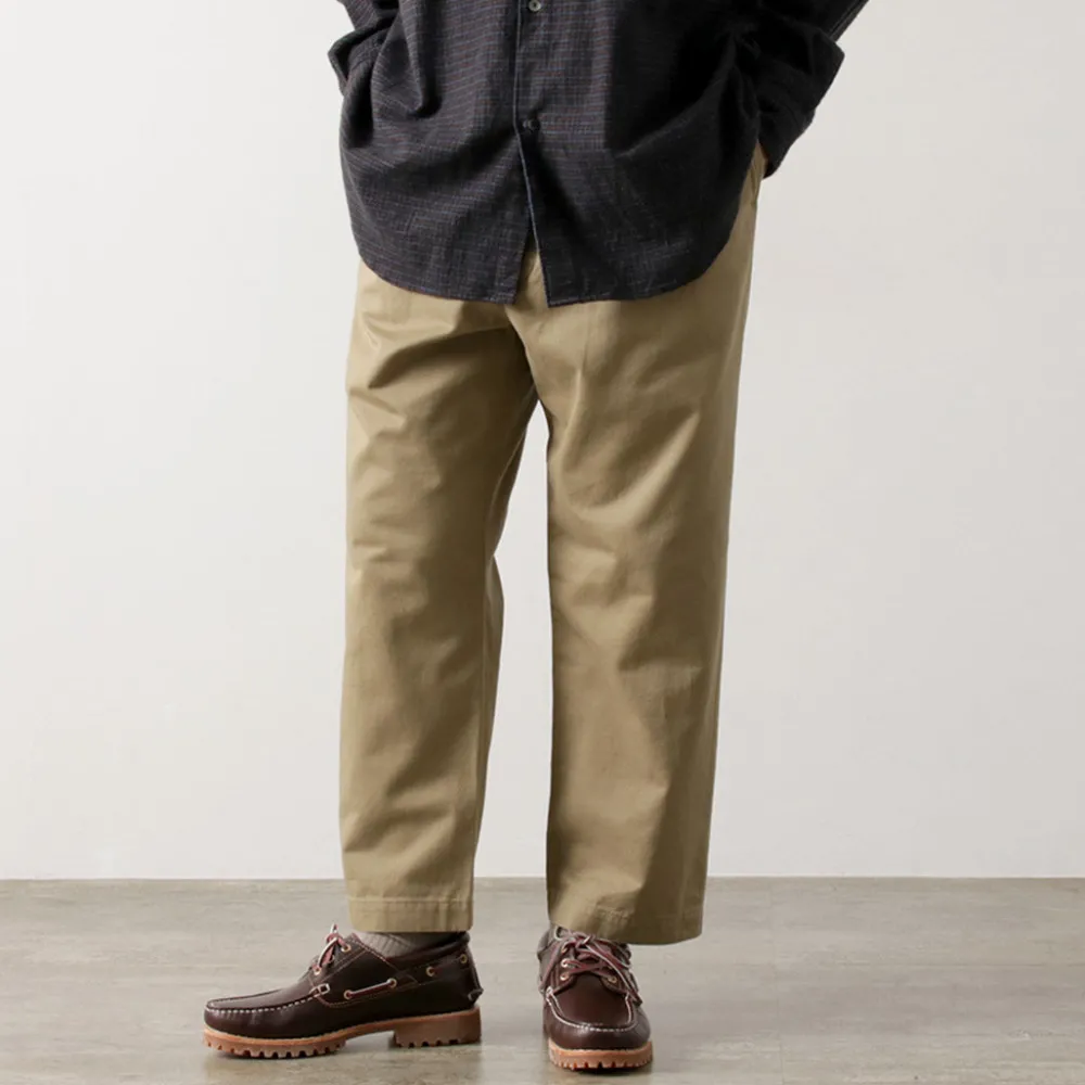 FUJITO Work Pants & Chinos^/ 2-Tuck Trousers Chino