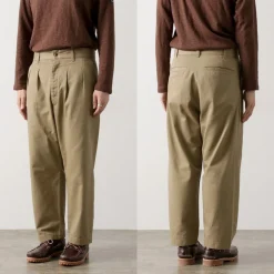 FUJITO Work Pants & Chinos^/ 2-Tuck Trousers Chino