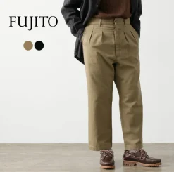 FUJITO Work Pants & Chinos^/ 2-Tuck Trousers Chino
