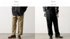 FUJITO Work Pants & Chinos^/ 2-Tuck Trousers Chino