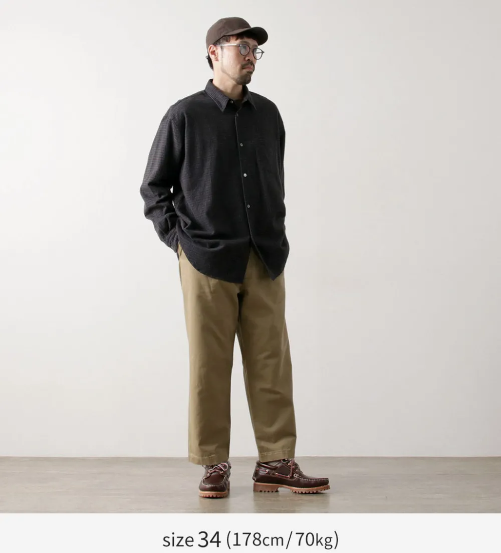 FUJITO Work Pants & Chinos^/ 2-Tuck Trousers Chino