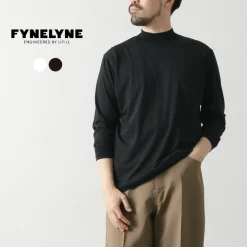FYNELYNE ENGINEERED BY LIFILL T-Shirts^/ Cotton Long Sleeve Mock Neck T-Shirt