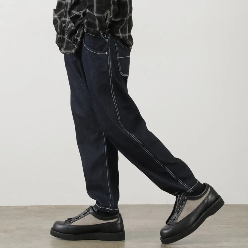 GARAGE GREEN WORKS Jeans^/ Field 6 Pocket Denim Pants Danner Collaboration indigo