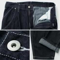 GARAGE GREEN WORKS Jeans^/ Field 6 Pocket Denim Pants Danner Collaboration indigo