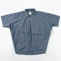 GARAGE GREEN WORKS Shirts^/ Half Sleeve Dungaree Shirt