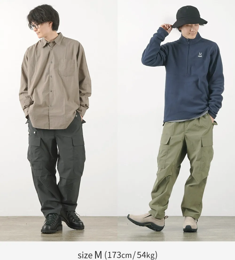 GARAGE GREEN WORKS Trousers^/ Wraptop 6 Pocket Cargo Pants
